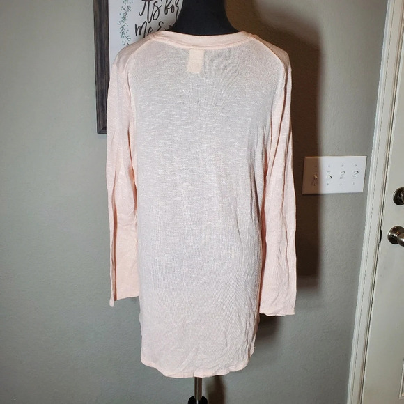 Faded Glory Women's Light Pink Tunic Sweater Size Large - Picture 8 of 9